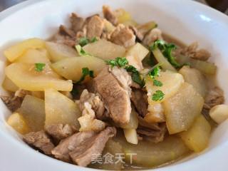 冬瓜炖肉的做法步调：9