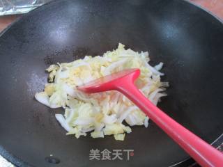 喷鼻干利剑菜芯炒魔芋结的做法步调：4