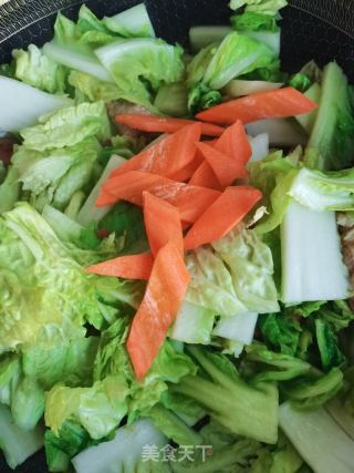 虾皮烧豆腐的做法步调：8