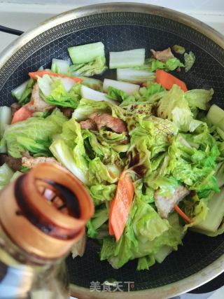 虾皮烧豆腐的做法步调：10