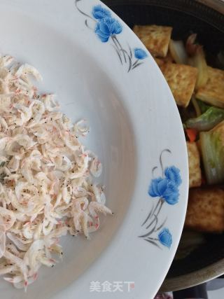 虾皮烧豆腐的做法步调：14