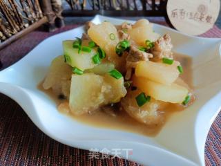 冬瓜烧肉的做法步调：7