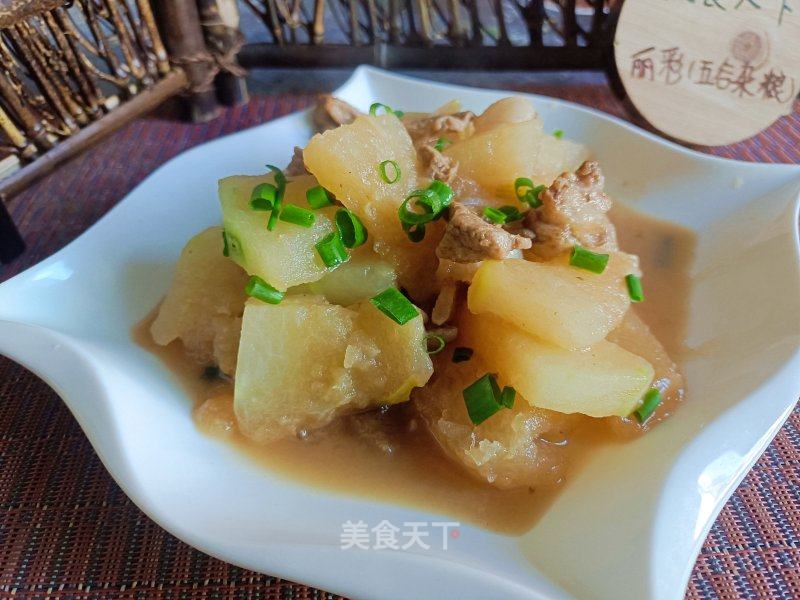 冬瓜烧肉的做法