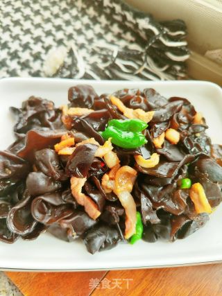木耳炒肉的做法步调：13