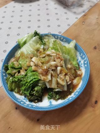 蚝油死菜的做法步调：12