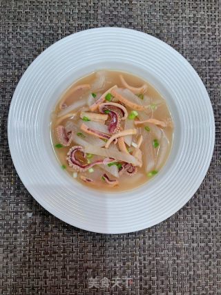 利剑萝卜煲干鱿鱼的做法步调：10