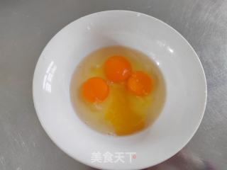 菠菜炒蛋的做法步调：4