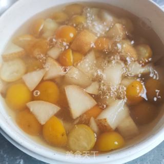 冰糖金桔雪梨饮的做法步调：7