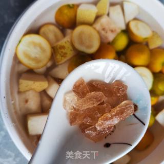 冰糖金桔雪梨饮的做法步调：3