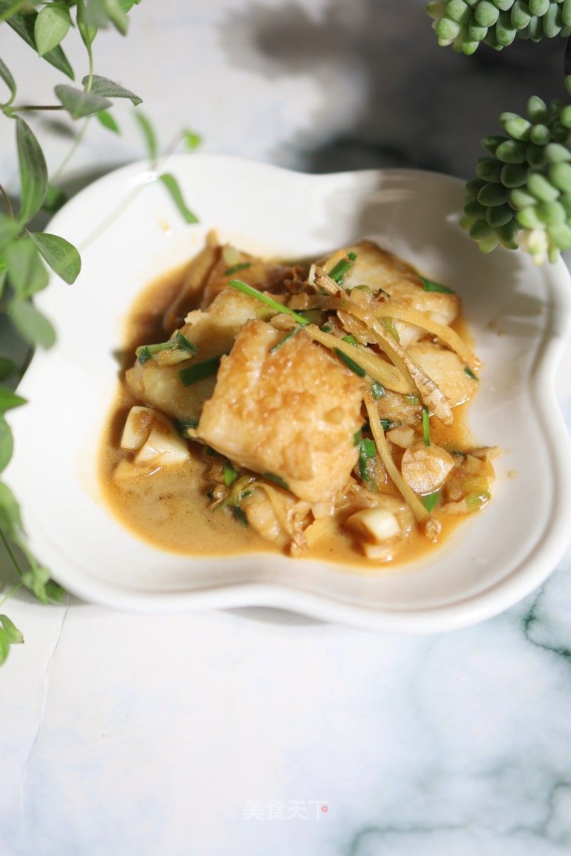 白烧巴鲨鱼的做法