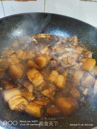 白烧五花肉的做法步调：6