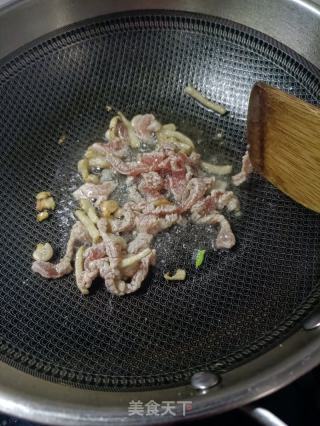 肉丝炒薄皮椒的做法步调：10