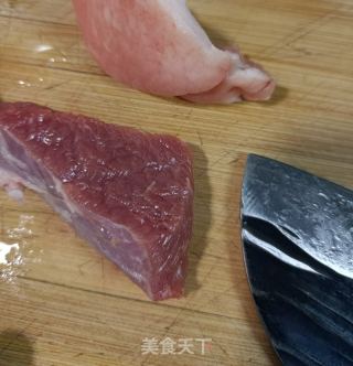 肉丝炒薄皮椒的做法步调：3