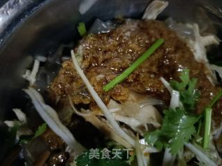 利剑菜粉皮拌鸡的做法步调：15