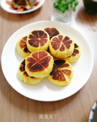 玉米里收里饼的做法步调：11
