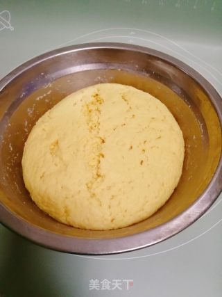 玉米里收里饼的做法步调：4