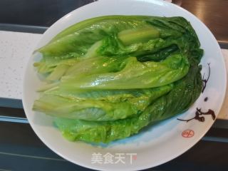 蚝油死菜的做法步调：4