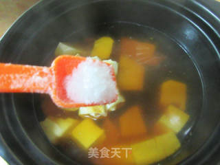 肉里结豆腐汤的做法步调：7
