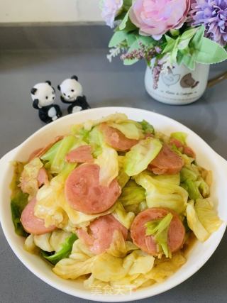 水腿脚撕包菜的做法步调：10