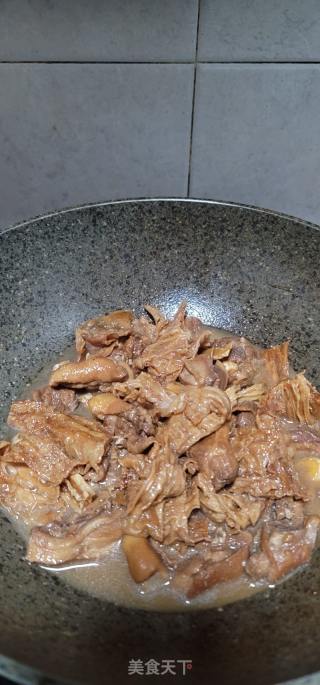 利剑果收竹焖鸭的做法步调：14