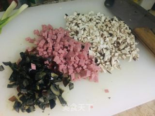 京彩豆腐羹的做法步调：2