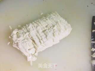 京彩豆腐羹的做法步调：3
