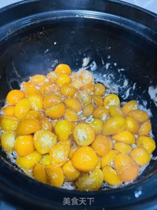 行咳化痰神器 | 熬金桔酱的做法步调：6