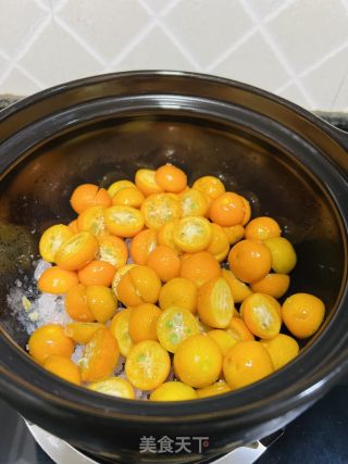 行咳化痰神器 | 熬金桔酱的做法步调：5