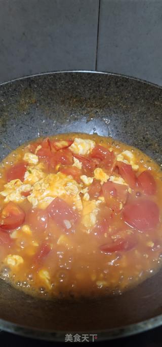 家常番茄炒蛋的做法步调：16