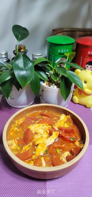 家常番茄炒蛋的做法步调：18