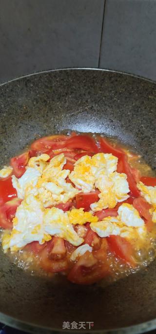 家常番茄炒蛋的做法步调：13