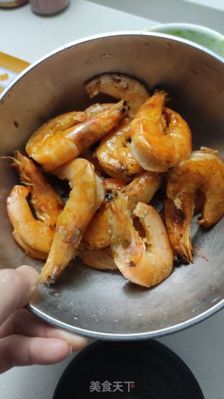 咖喱虾的做法步调：8