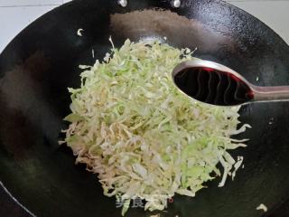 包菜炒鸡蛋的做法步调：5
