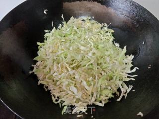 包菜炒鸡蛋的做法步调：4