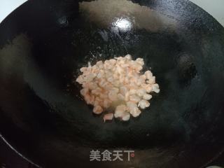 玉米虾仁粒的做法步调：3