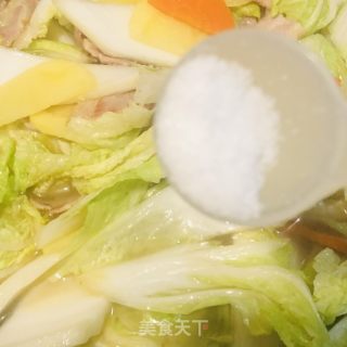炖明白菜的做法步调：11