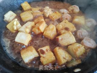 虾仁烧豆腐的做法步调：6