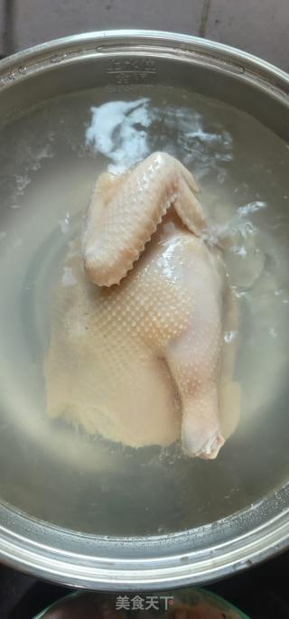 捞鸡的做法步调：2