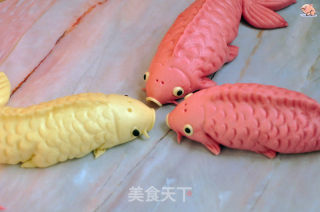 锦鲤馒头的做法步调：23