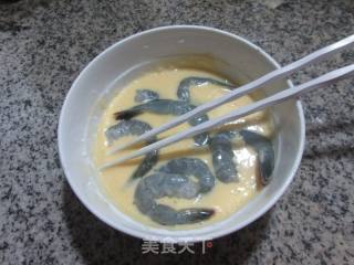 炸虾的做法步调：9