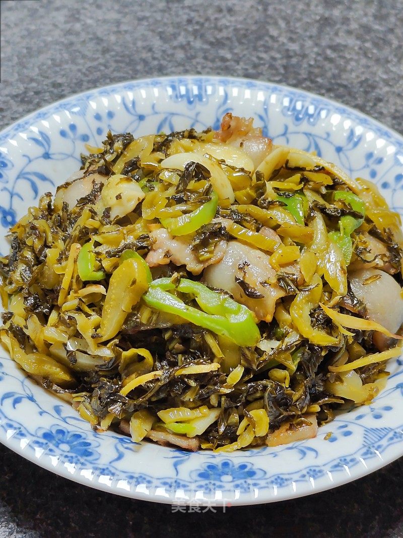 青椒炒酸菜的做法