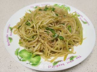 利剑萝卜丝炒粉丝的做法步调：6