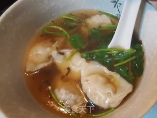小利剑菜馄饨的做法步调：20