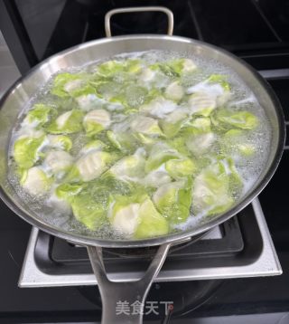 翡翠饺子的做法步调：17