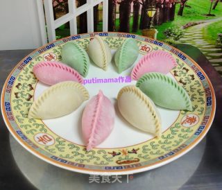 单色火饺的做法步调：9