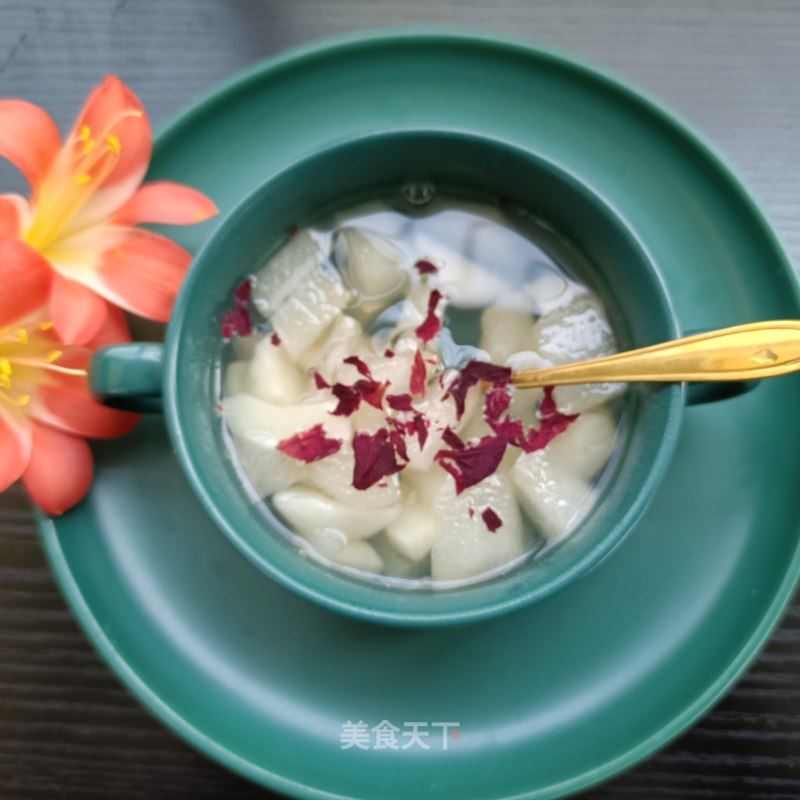 花喷鼻荸荠苦梨火的做法