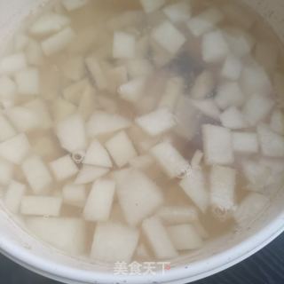 花喷鼻荸荠苦梨火的做法步调：11