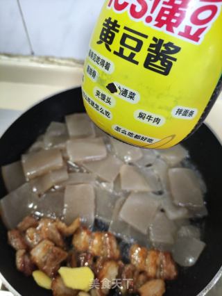 五花肉炒魔芋的做法步调：7