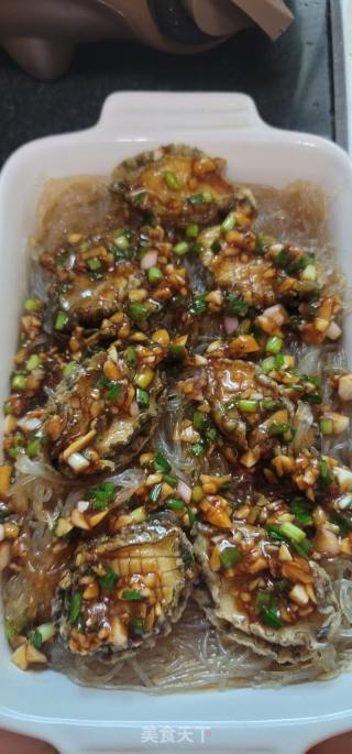 鲍鱼蒸粉丝的做法步调：10