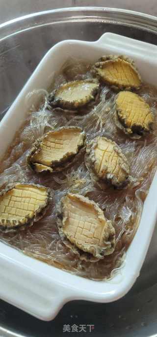 鲍鱼蒸粉丝的做法步调：9